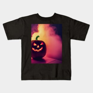 funny pumpkin head Kids T-Shirt